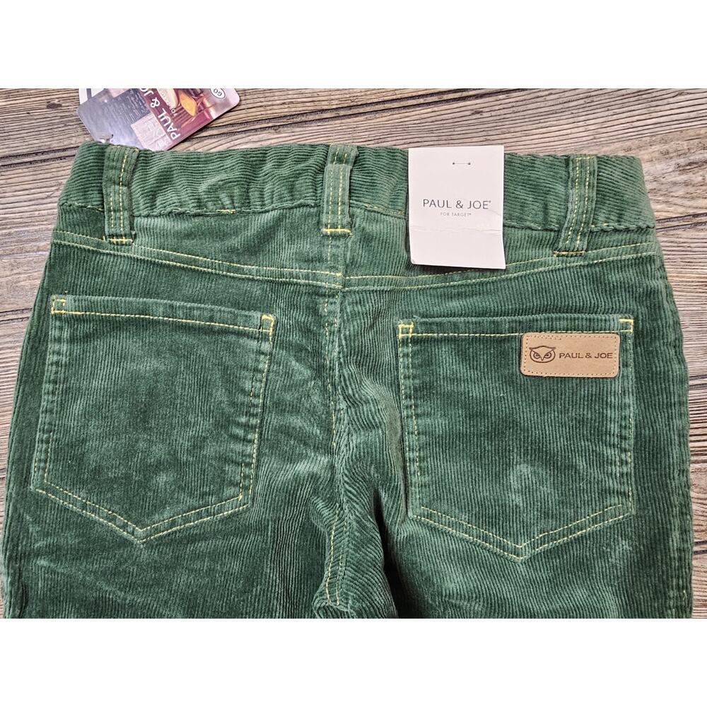 Vintage Paul And Joe Corduroy Pant Womens Sz 5 Green NWT 2006 Target Y2K - Picture 10 of 10